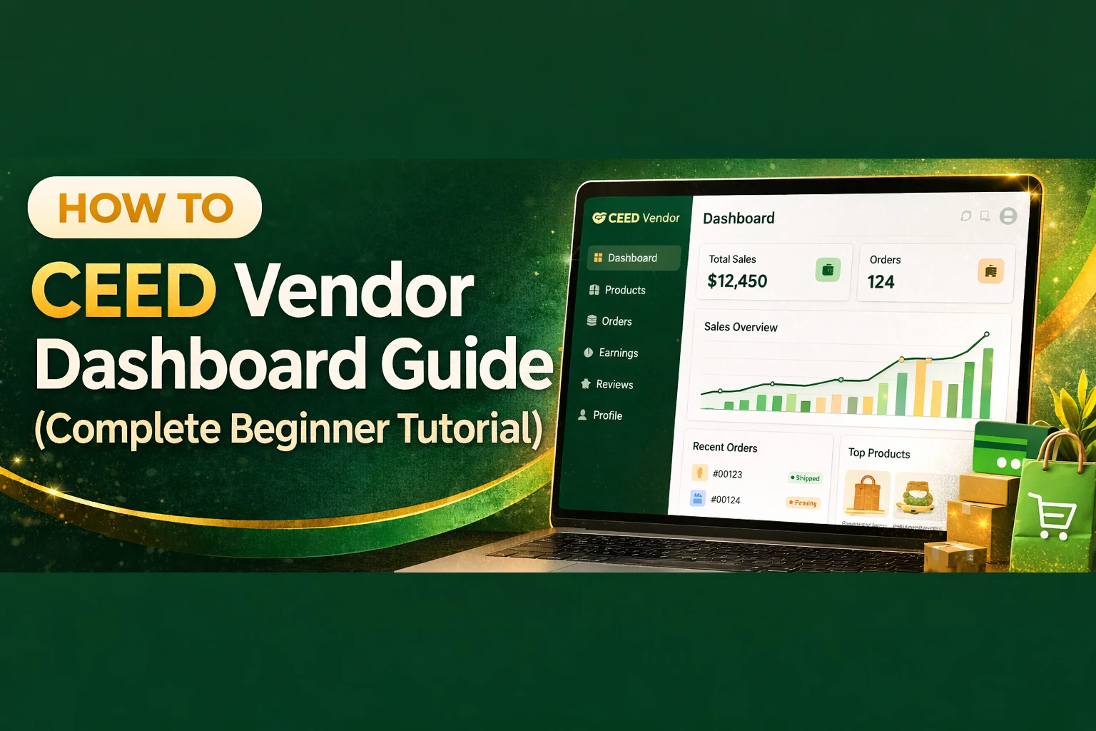 CEED Vendor Dashboard Guide (Complete Beginner Tutorial)